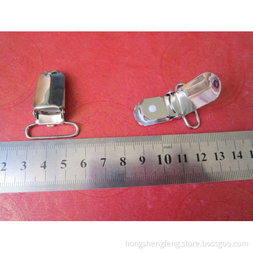 Manufacturer Supply Non-Toxic Metal Kids' Pacifier Clip